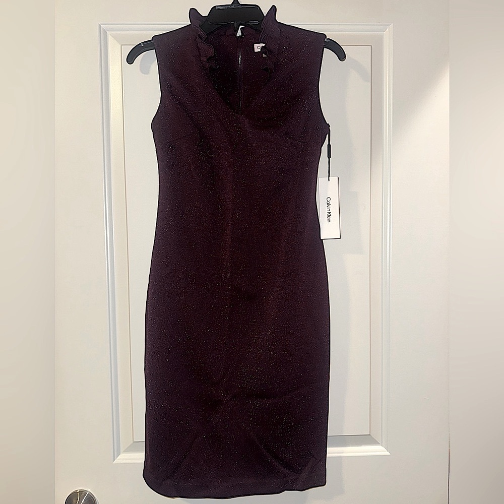 Calvin Klein
Size 2
Purple Sparkle Dress